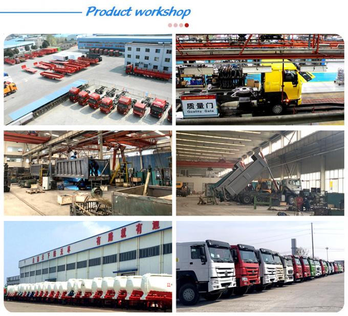 China Manufacturer 3 Axle 20foot 40′ Skeleton Truck Trailer for Sale
