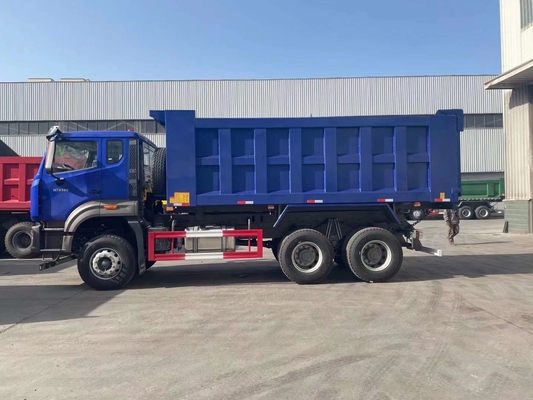 Transmisión manual 6X4 380HP Camión Foton Tipper para trabajos de construcción pesados