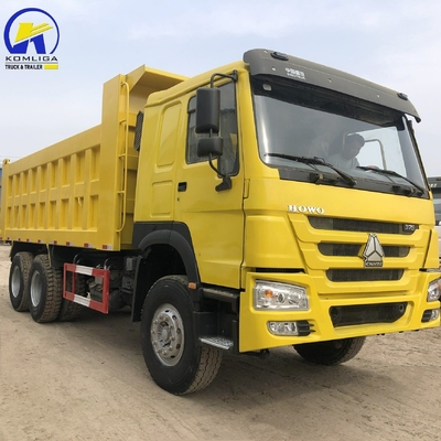 Sinotruck 6X4 371HP HOWO camión de descarga con diseño de neumáticos radiales y motor de alta capacidad