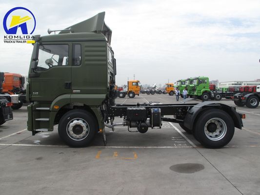 Camión tractor Shacman 4X2 usado para el mercado africano de la norma de emisiones china Euro 2