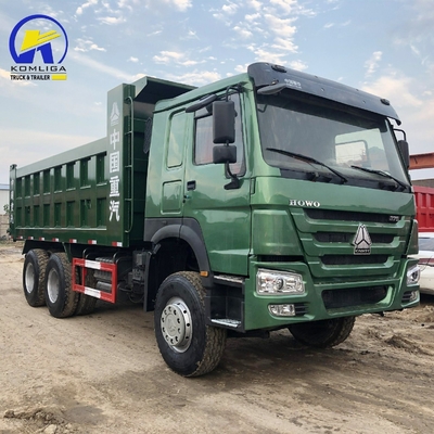 Sinotruk HOWO Usado 371/375HP camión de 40t con carga útil de 6X4 20 cúbicos