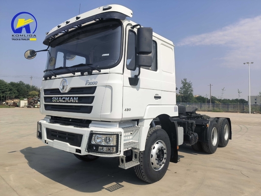 Repuestos técnicos soporte de 10 ruedas Shacman Tractor Truck Head con capacidad del motor&gt; 8L