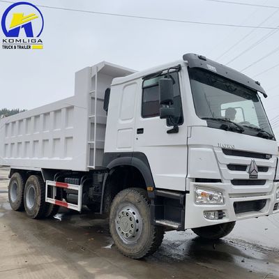 Sinotruck asequible HOWO 30t 6X4 camiones de descarga con transmisión manual
