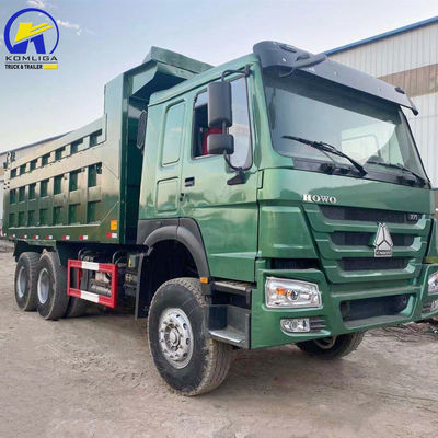 Sinotruck usado HOWO camión de basura 6X4 20-30 toneladas camiones de remate Euro 2 caballos de fuerza 351-450 hp