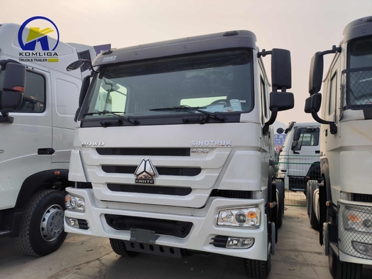 Sinotruk HOWO Camión 6X4 10 ruedas Camión tractor usado con tanque de aceite de aluminio de 400L