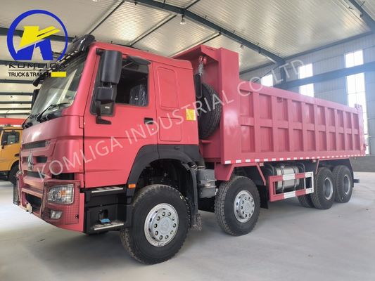 Capacidad de carga de 21-30 t Petición personalizada Camión de descarga 8X4 Sinotruk Tipper 12 llantas 12 ruedas