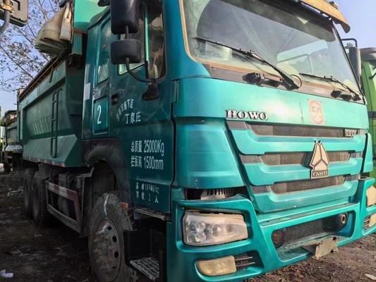 Camión de descarga con tirador original Euro5 HOWO 6X4 usado con capacidad de motor diésel&gt; 8L Euro5