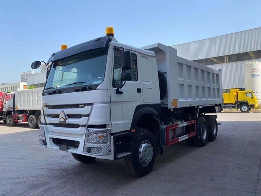 Sinotruk HOWO 6X4 usado camión de descarga de minería con sistema de dirección Zf8118