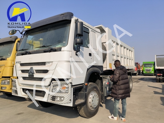 6X4 Tipper HOWO 10 ruedas 371 HP camión de basura chino Sinotruk diesel con gran capacidad