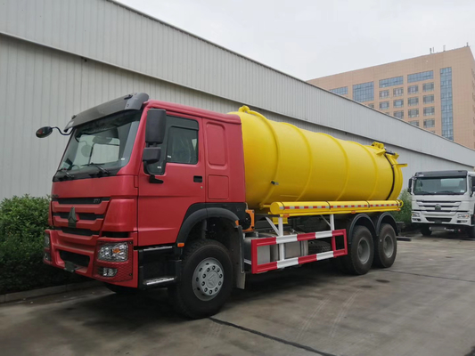 Vender camiones septicos usados de 6X4 336 HP con combustible diésel y estándar de emisiones Euro 2