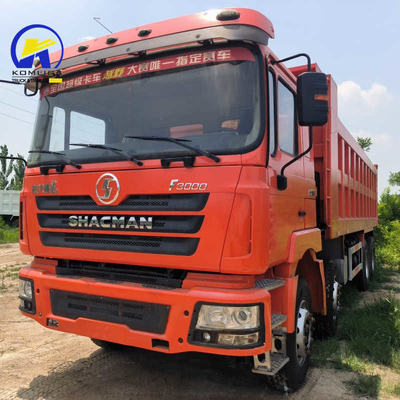 Camión de descarga de segunda mano Shacman F3000 8X4 usado en Zimbabwe