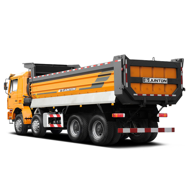 Shacman F2000 F3000 8X4 12 ruedas Usado camión de descarga de volante para LHD / Rhd rueda de conducción