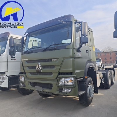 10 ruedas 6X4 380HP 400HP 430 Prime Mover Remolque de cabeza usada camión tractor para la entrega