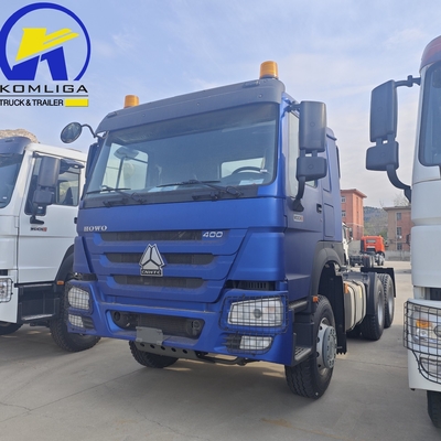 10 ruedas 6X4 380HP 400HP 430 Prime Mover Remolque de cabeza usada camión tractor para la entrega