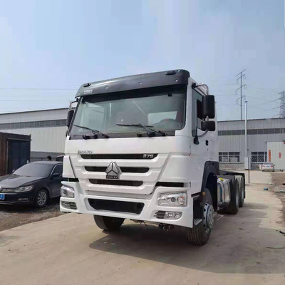 Capacidad de carga de 40-60 toneladas 6X4 375HP Sinotruck Usado HOWO camión tractor a un precio asequible