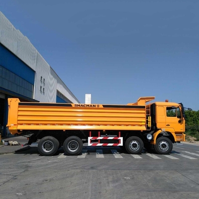Shacman en forma de U 8X4 12 ruedas camión de carga pesada para obras de construcción