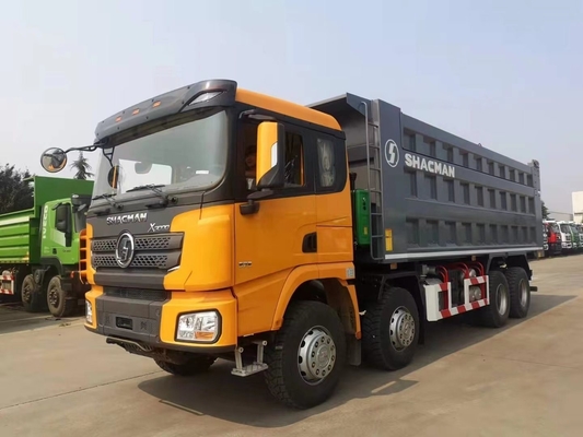 Camión de descarga del eje delantero 6X4 380HP 430HP 10 ruedas Carga pesada con volcado