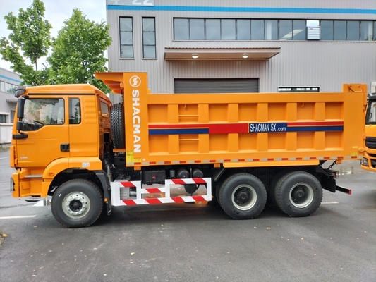 Camión de descarga del eje delantero 6X4 380HP 430HP 10 ruedas Carga pesada con volcado