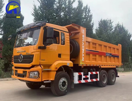 Shacman 6X4 camión de descarga con motor Euro 3 F3000 Cabina de techo plano Dimensión 5800X2300X1500