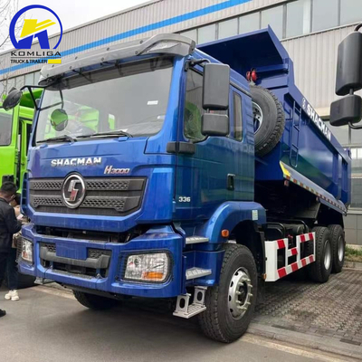 Shacman 6X4 camión de descarga con motor Euro 3 F3000 Cabina de techo plano Dimensión 5800X2300X1500
