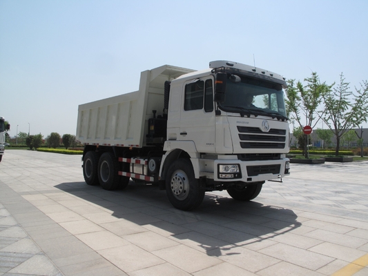 Hombre del eje delantero 7.5 toneladas F3000 Cabina de techo plano Shacman camión de descarga para la construcción de Kenia