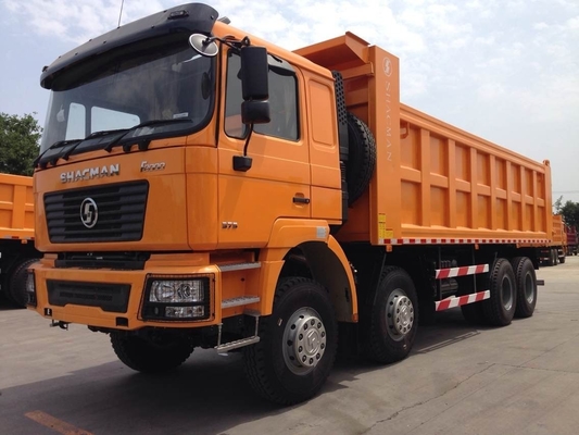 21-30t Capacidad de carga Hombre 7.5 toneladas Eje delantero Shacman 40 metros cúbicos Camión de remate