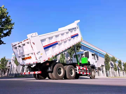 Buen rendimiento Shacman 6X4 371HP camión de descarga de 10 ruedas con 300L tanque de combustible F3000 cabina