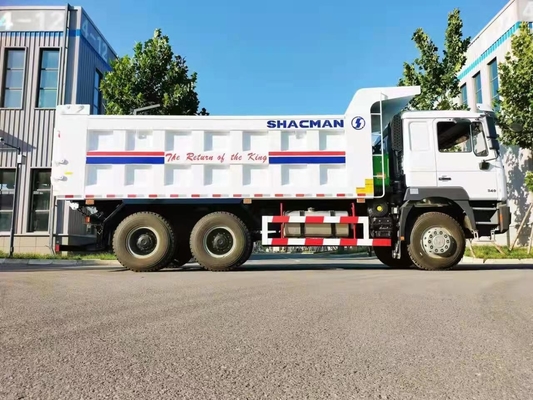 Buen rendimiento Shacman 6X4 371HP camión de descarga de 10 ruedas con 300L tanque de combustible F3000 cabina