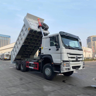 Camión modelo Zz3257n3847A 8500*2500*3400mm Sinotruk HOWO 6X4 371HP 10 ruedas de vuelta