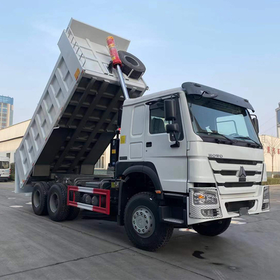 Camión modelo Zz3257n3847A 8500*2500*3400mm Sinotruk HOWO 6X4 371HP 10 ruedas de vuelta
