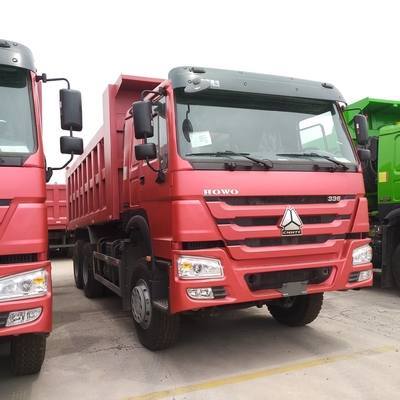 2019 Heavy Duty HOWO Dump Truck 336 con diseño de neumáticos radiales y rueda motriz 6 × 4