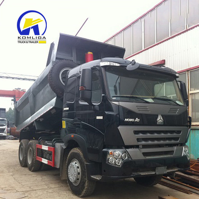 Capacidad de carga de 21-30 t Sinotruk HOWO A7 Dump Truck Tipper con transmisión Hw19710