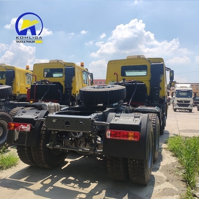 Sinotruk HOWO Camión tractor con cabeza de remolque de trabajo pesado con norma de emisiones Euro 2
