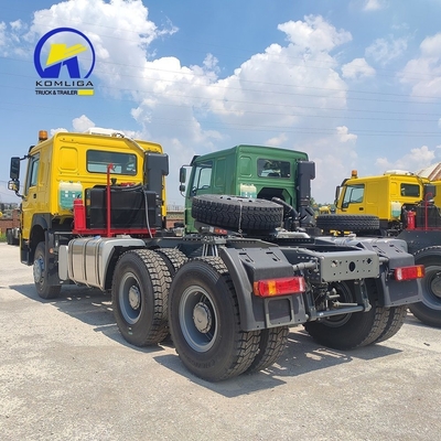Sinotruk HOWO Camión tractor con cabeza de remolque de trabajo pesado con norma de emisiones Euro 2