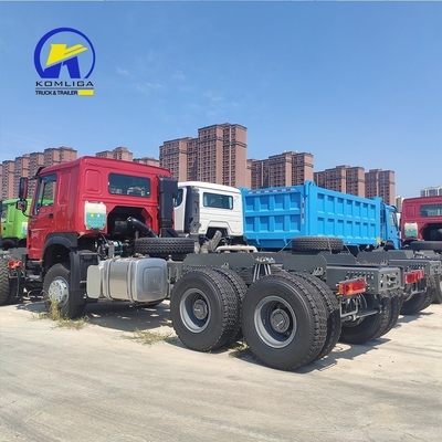 6.5 Relación de velocidad Camión sino HOWO 6X4 Camión tractor con piezas