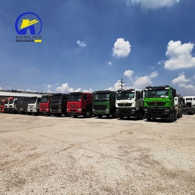 6.5 Relación de velocidad Camión sino HOWO 6X4 Camión tractor con piezas