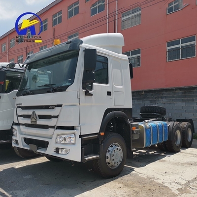 Sinotruk 371HP 375HP 420 HP camión tractor HOWO camiones usados con solicitud personalizada