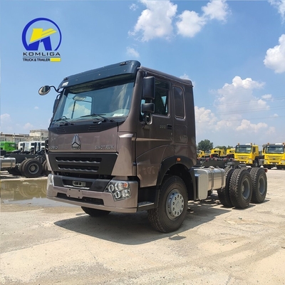 Potencia 351-450hp Sinotruk Tractor pesado cabeza de remolque HOWO Camión Camiones usados