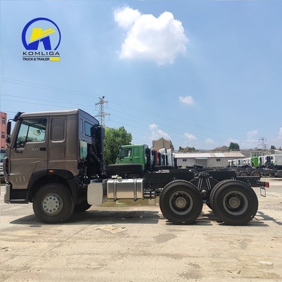 Potencia 351-450hp Sinotruk Tractor pesado cabeza de remolque HOWO Camión Camiones usados
