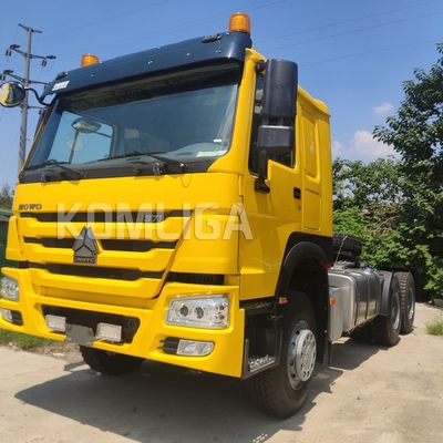 Sinotruck Tractor de camión pesado 2021 HOWO 371HP 336HP 420HP 6X4 asientos ≤5 Eje trasero Hc16