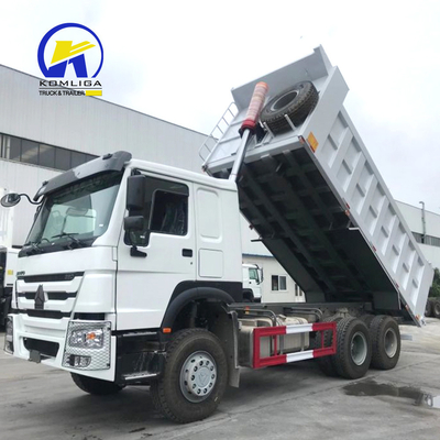 Eje delantero Hf9 Diésel asequible Sinotruk HOWO Camiones usados 30 toneladas 6X4 Mini camión de basura