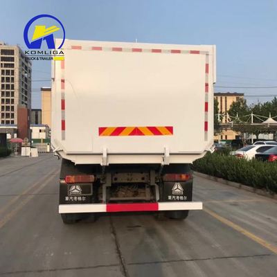 Camión blanco HOWO A7 336HP 371HP Dirección de mano izquierda/derecha para el manejo de materiales a granel