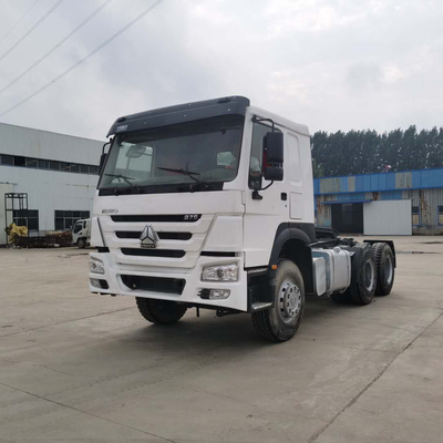 Usado HOWO Sinotruk 371 remolque de carga camión de tracción de la cabeza de la lámpara del primer movedor en Nigeria