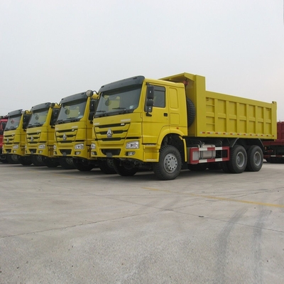 6X4 10 neumáticos tirador de arena HOWO camión descargador con motor diésel y capacidad de carga 21-30t