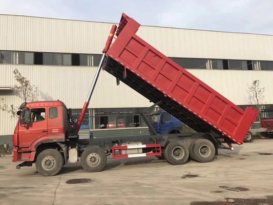 371HP Sinotruck 40 Ton 12 neumáticos HOWO camión de descarga con cámara de visión trasera y color azul