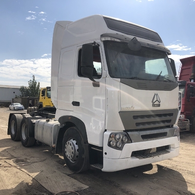 16 toneladas de eje trasero y neumático 420HP 6X4 Usado Sinotruk HOWO A7 camión tractor para su beneficio