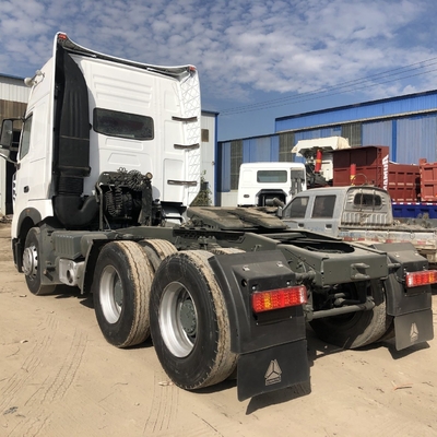 16 toneladas de eje trasero y neumático 420HP 6X4 Usado Sinotruk HOWO A7 camión tractor para su beneficio