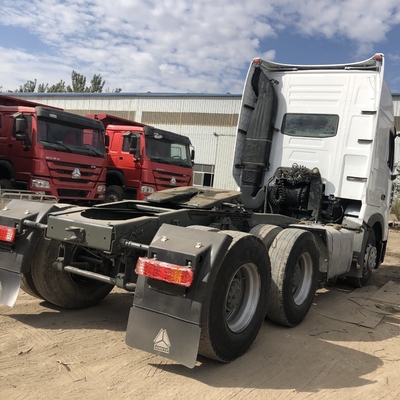 16 toneladas de eje trasero y neumático 420HP 6X4 Usado Sinotruk HOWO A7 camión tractor para su beneficio