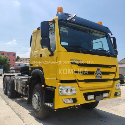 6X4 HOWO Sinotruk Remolque con eje trasero Hc16 Capacidad del motor &gt; 8L y Fabricación