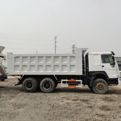 Solicitud personalizada Sinotruck HOWO 6X4 camión de basura usado en Botswana con personalización